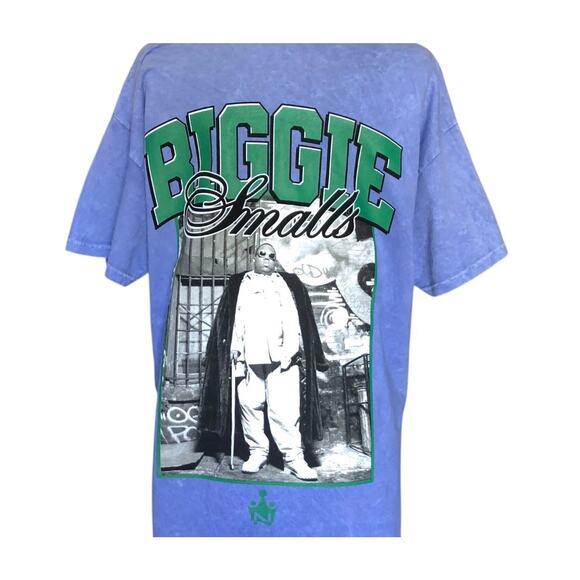 The Notorious B.I.G Biggie Smalls Shirt Cotton Crew Neck Short Sleeve Large - Picture 6 of 8